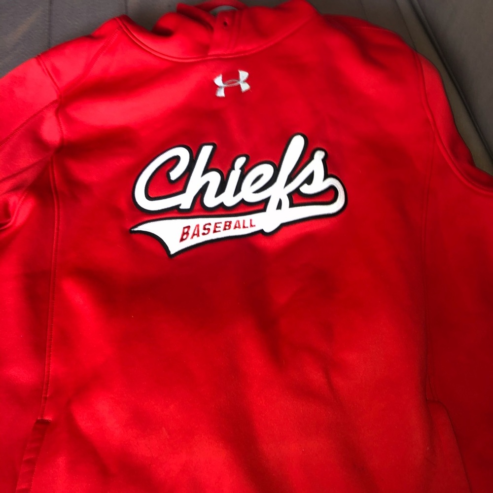red hoodie
